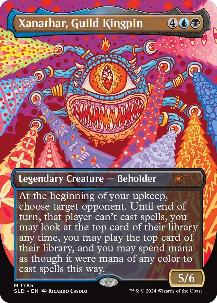 Xanathar, Guild Kingpin (Rainbow Foil) [Secret Lair Drop Series] MTG Single Magic: The Gathering | Red Claw Gaming