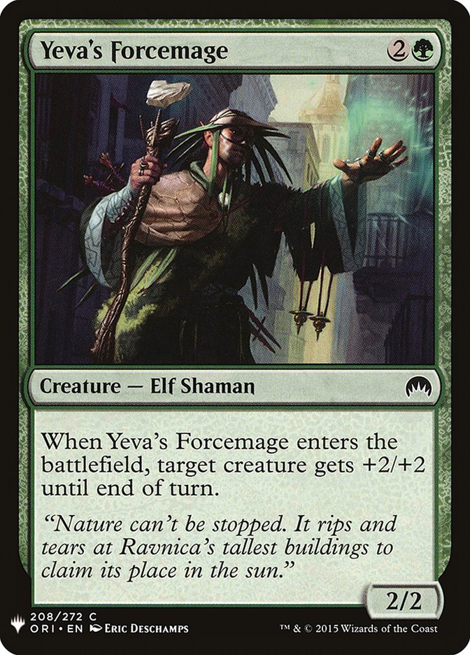 Yeva's Forcemage [Mystery Booster] MTG Single Magic: The Gathering    | Red Claw Gaming