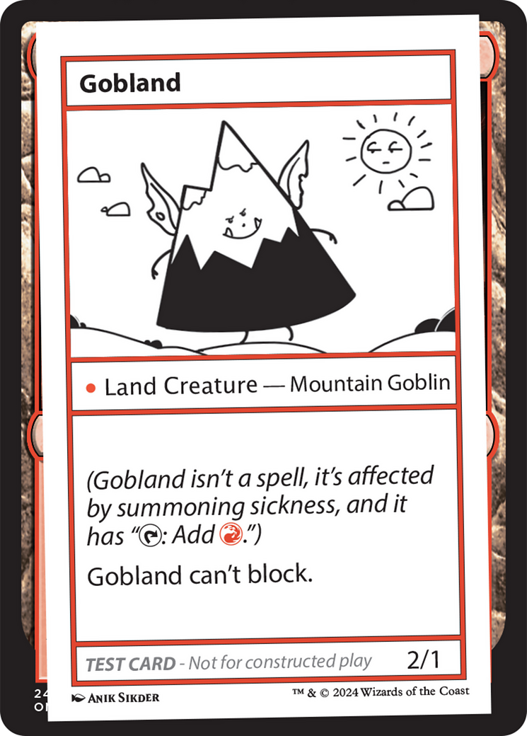 Gobland [Mystery Booster 2 Playtest Cards] MTG Single Magic: The Gathering    | Red Claw Gaming