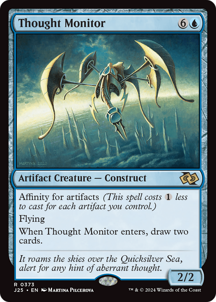 Thought Monitor [Foundations Jumpstart] MTG Single Magic: The Gathering | Red Claw Gaming