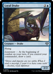 Loyal Drake [Commander Masters] MTG Single Magic: The Gathering    | Red Claw Gaming