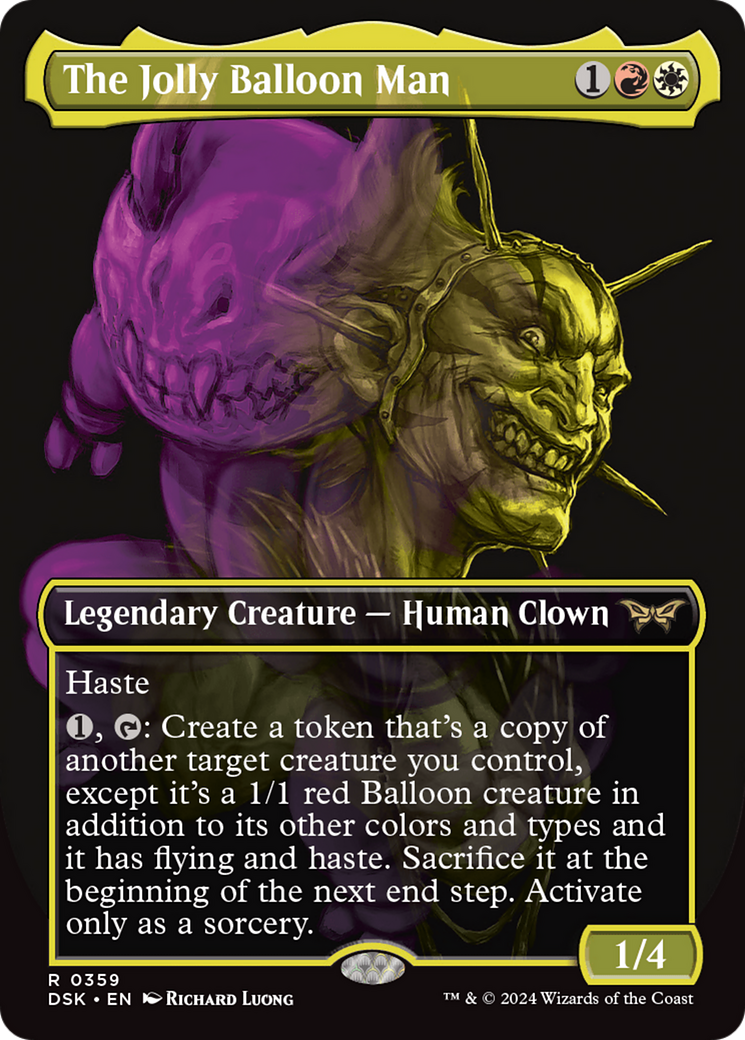 The Jolly Balloon Man (Showcase) [Duskmourn: House of Horror] MTG Single Magic: The Gathering    | Red Claw Gaming