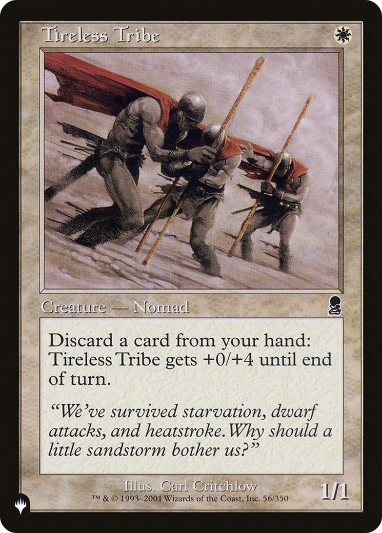 Tireless Tribe [The List] MTG Single Magic: The Gathering | Red Claw Gaming