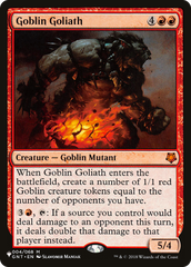 Goblin Goliath [The List Reprints] MTG Single Magic: The Gathering    | Red Claw Gaming