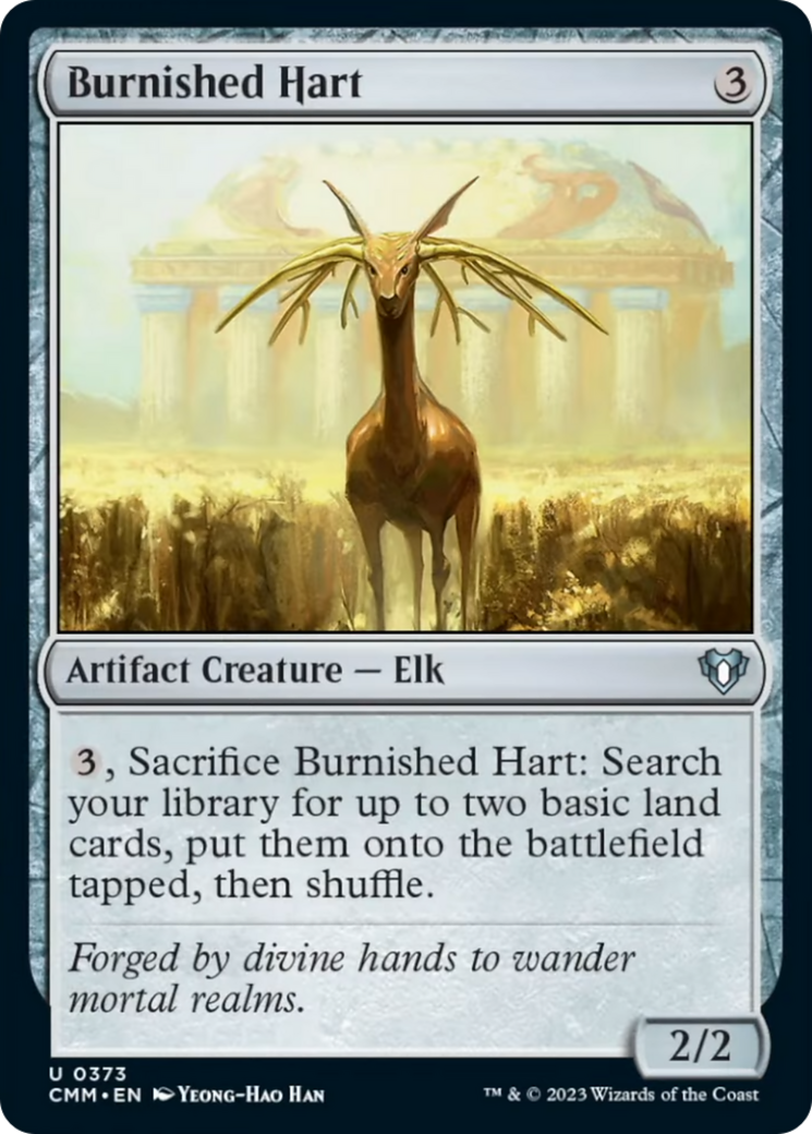 Burnished Hart [Commander Masters] MTG Single Magic: The Gathering    | Red Claw Gaming