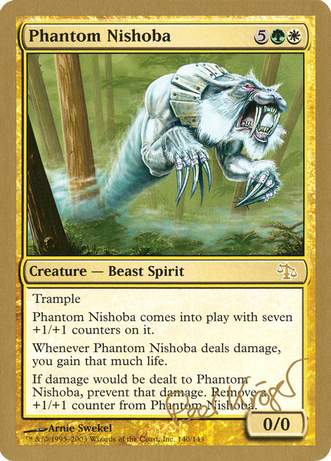 Phantom Nishoba (Peer Kroger) [World Championship Decks 2003] MTG Single Magic: The Gathering    | Red Claw Gaming