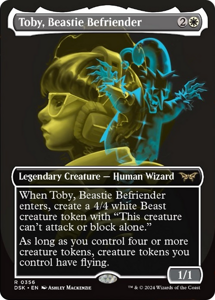 Toby, Beastie Befriender (Showcase) [Duskmourn: House of Horror] MTG Single Magic: The Gathering    | Red Claw Gaming