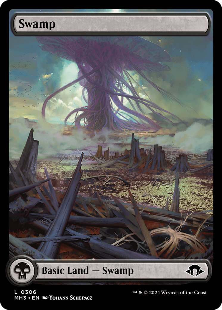 Swamp (0306) [Modern Horizons 3] MTG Single Magic: The Gathering    | Red Claw Gaming