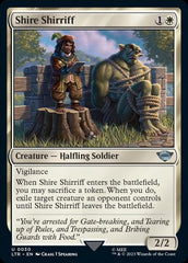 Shire Shirriff [The Lord of the Rings: Tales of Middle-Earth] MTG Single Magic: The Gathering    | Red Claw Gaming