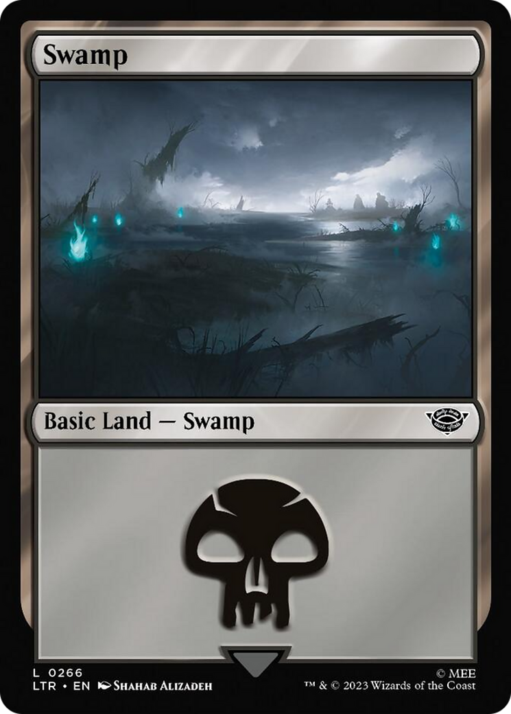 Swamp (266) [The Lord of the Rings: Tales of Middle-Earth] MTG Single Magic: The Gathering | Red Claw Gaming