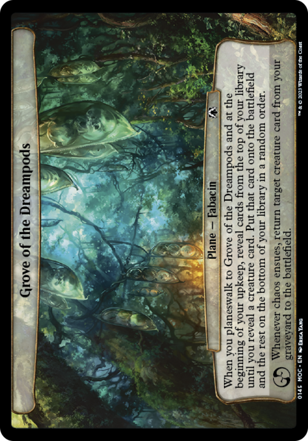 Grove of the Dreampods [March of the Machine Commander] MTG Single Magic: The Gathering | Red Claw Gaming