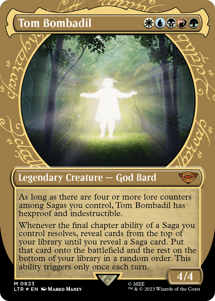 Tom Bombadil (Showcase) (Surge Foil) [The Lord of the Rings: Tales of Middle-Earth] MTG Single Magic: The Gathering | Red Claw Gaming