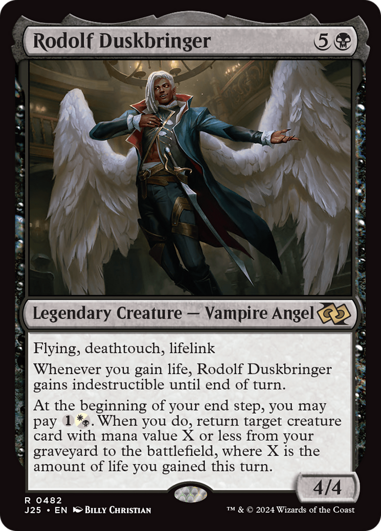 Rodolf Duskbringer [Foundations Jumpstart] MTG Single Magic: The Gathering    | Red Claw Gaming