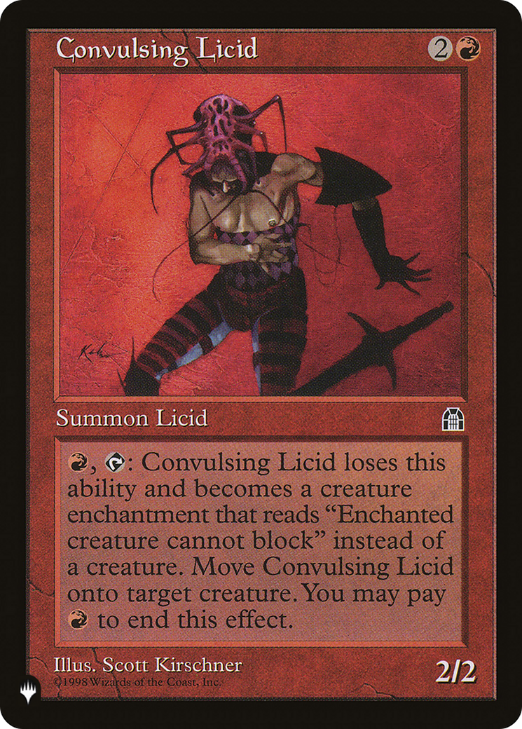 Convulsing Licid [The List] MTG Single Magic: The Gathering | Red Claw Gaming