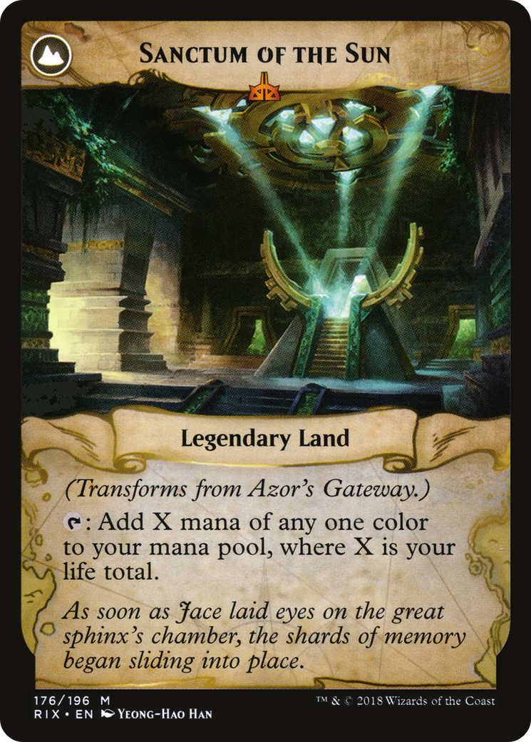 Azor's Gateway // Sanctum of the Sun [Secret Lair: From Cute to Brute] MTG Single Magic: The Gathering | Red Claw Gaming