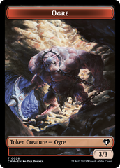 City's Blessing // Ogre Double-Sided Token [Commander Masters Tokens] MTG Single Magic: The Gathering    | Red Claw Gaming