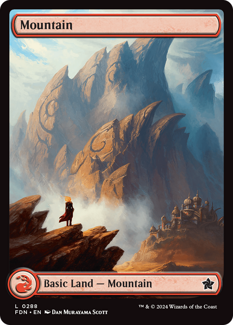 Mountain (0288) [Foundations] MTG Single Magic: The Gathering | Red Claw Gaming