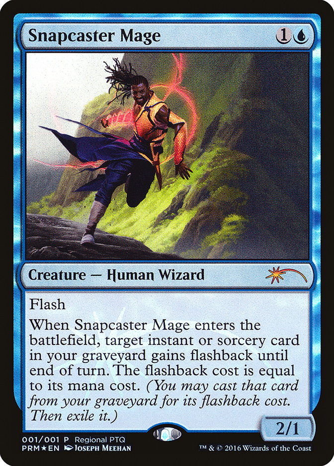 Snapcaster Mage (Regional PTQ) [Pro Tour Promos] MTG Single Magic: The Gathering    | Red Claw Gaming