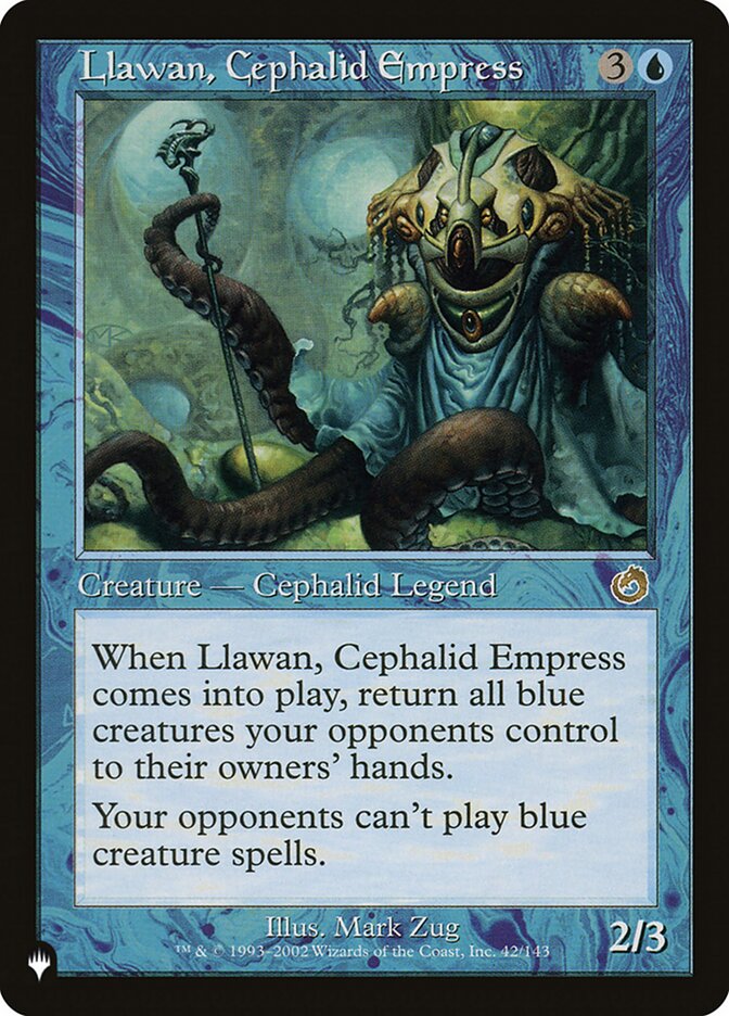 Llawan, Cephalid Empress [The List] MTG Single Magic: The Gathering | Red Claw Gaming