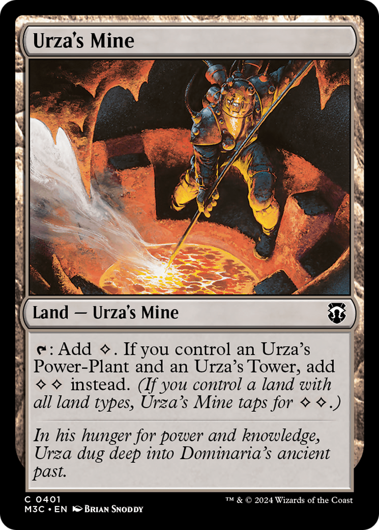 Urza's Mine (Ripple Foil) [Modern Horizons 3 Commander] MTG Single Magic: The Gathering    | Red Claw Gaming