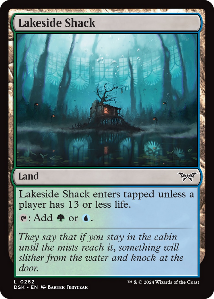 Lakeside Shack [Duskmourn: House of Horror] MTG Single Magic: The Gathering    | Red Claw Gaming