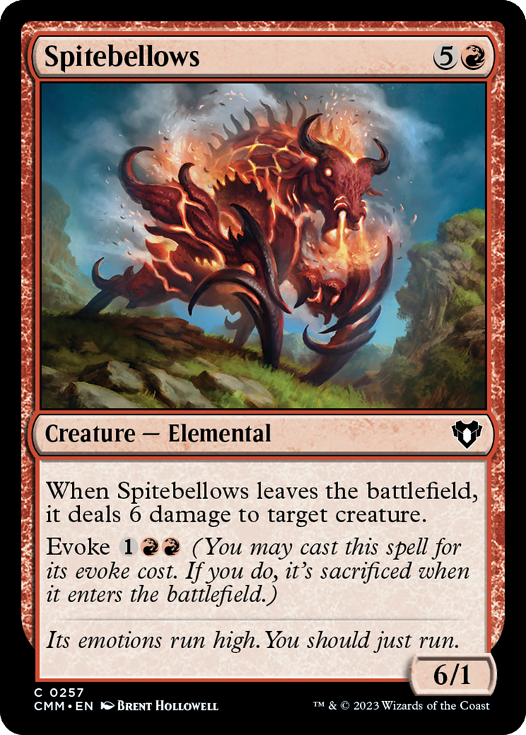 Spitebellows [Commander Masters] MTG Single Magic: The Gathering    | Red Claw Gaming