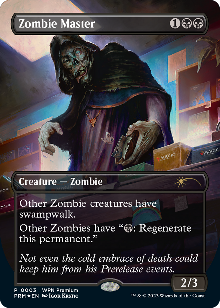 Zombie Master [Wizards Play Network 2024] MTG Single Magic: The Gathering | Red Claw Gaming