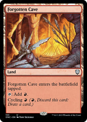 Forgotten Cave [Phyrexia: All Will Be One Commander] MTG Single Magic: The Gathering    | Red Claw Gaming