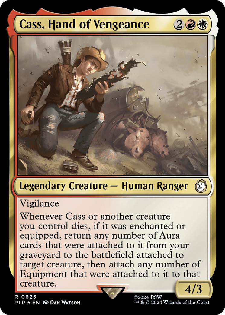 Cass, Hand of Vengeance (Surge Foil) [Fallout] MTG Single Magic: The Gathering    | Red Claw Gaming