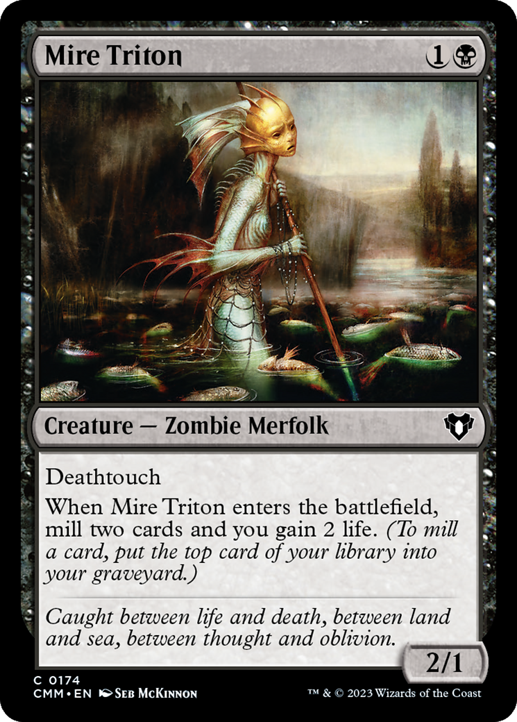 Mire Triton [Commander Masters] MTG Single Magic: The Gathering | Red Claw Gaming