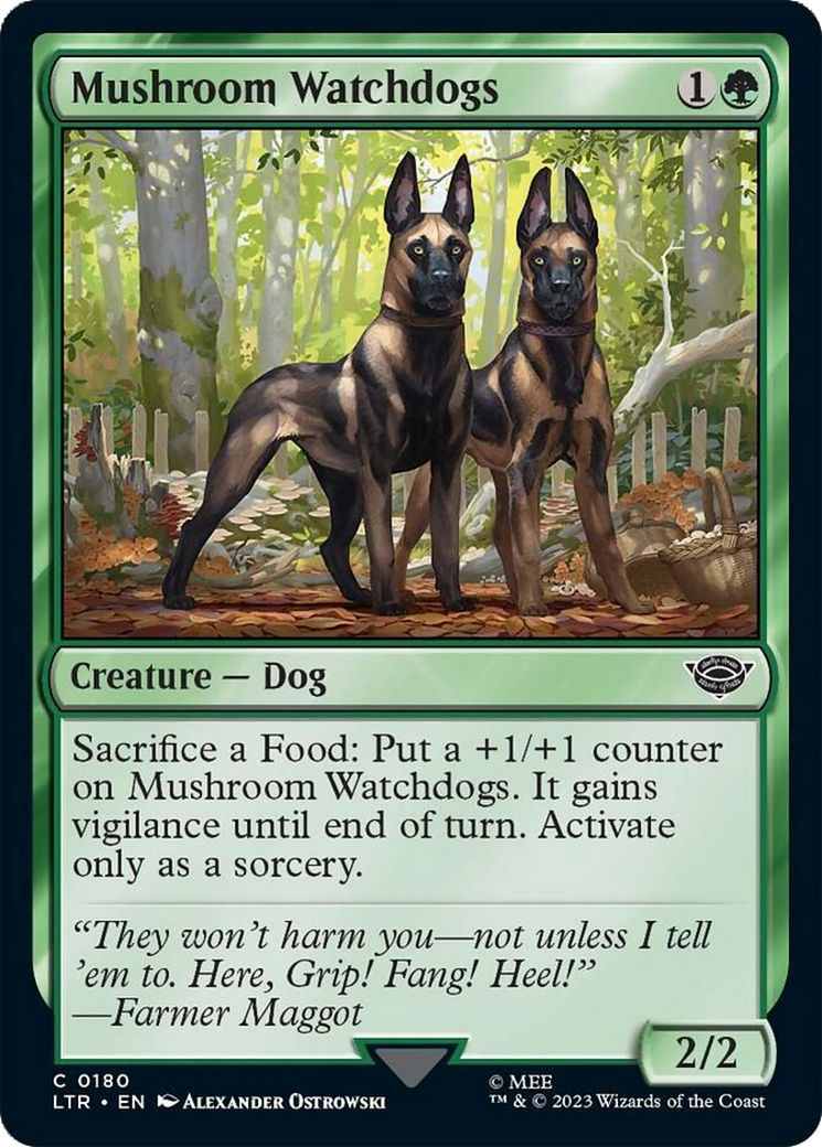 Mushroom Watchdogs [The Lord of the Rings: Tales of Middle-Earth] MTG Single Magic: The Gathering | Red Claw Gaming