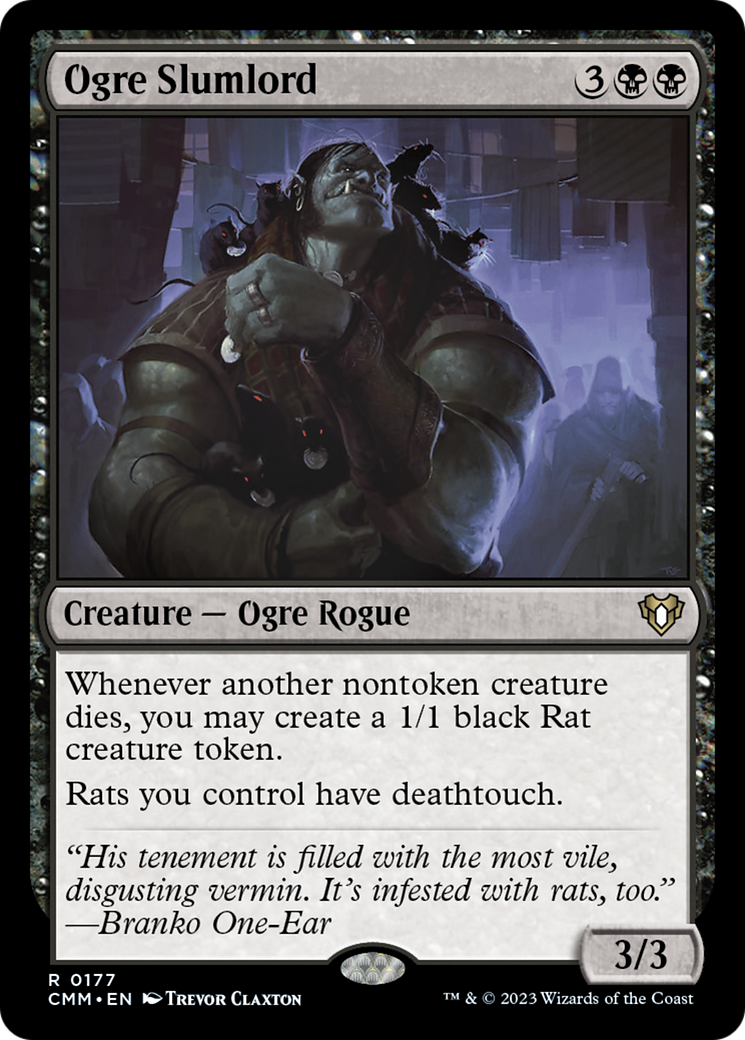 Ogre Slumlord [Commander Masters] MTG Single Magic: The Gathering    | Red Claw Gaming