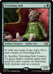 Twitching Doll (Promo Pack) [Duskmourn: House of Horror Promos] MTG Single Magic: The Gathering    | Red Claw Gaming