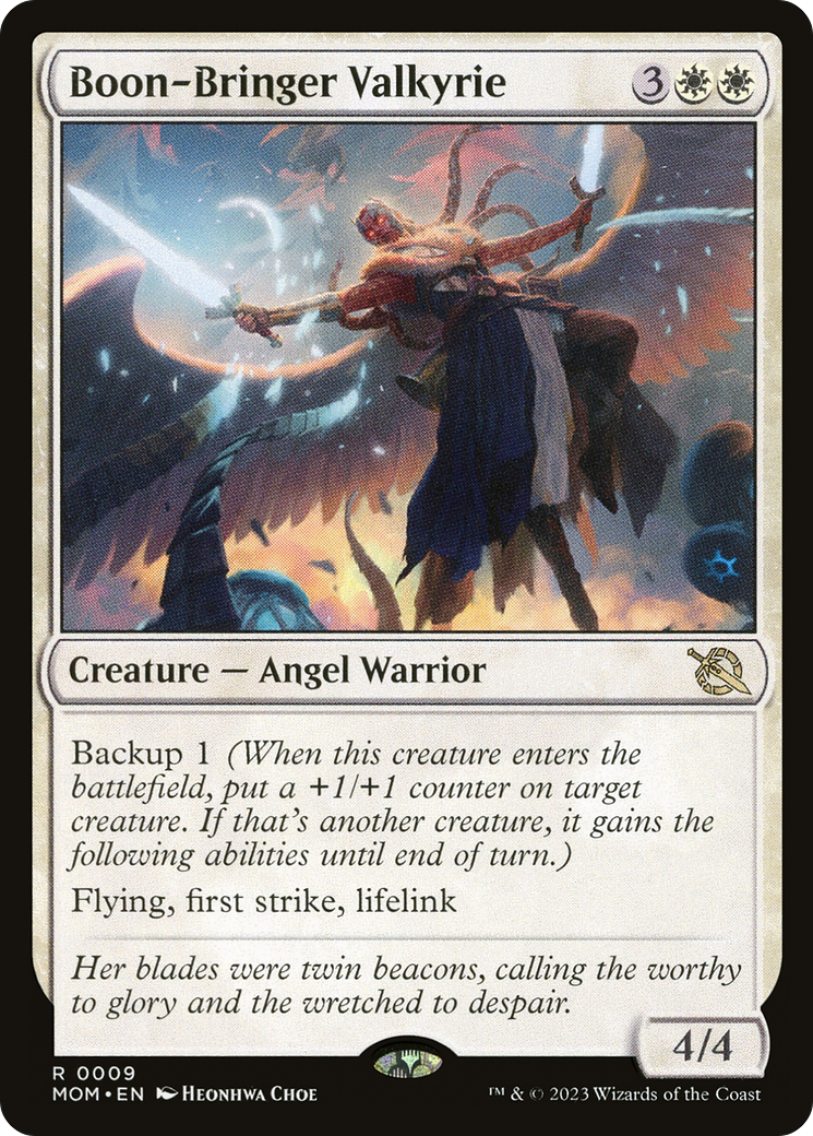 Boon-Bringer Valkyrie [March of the Machine] MTG Single Magic: The Gathering    | Red Claw Gaming