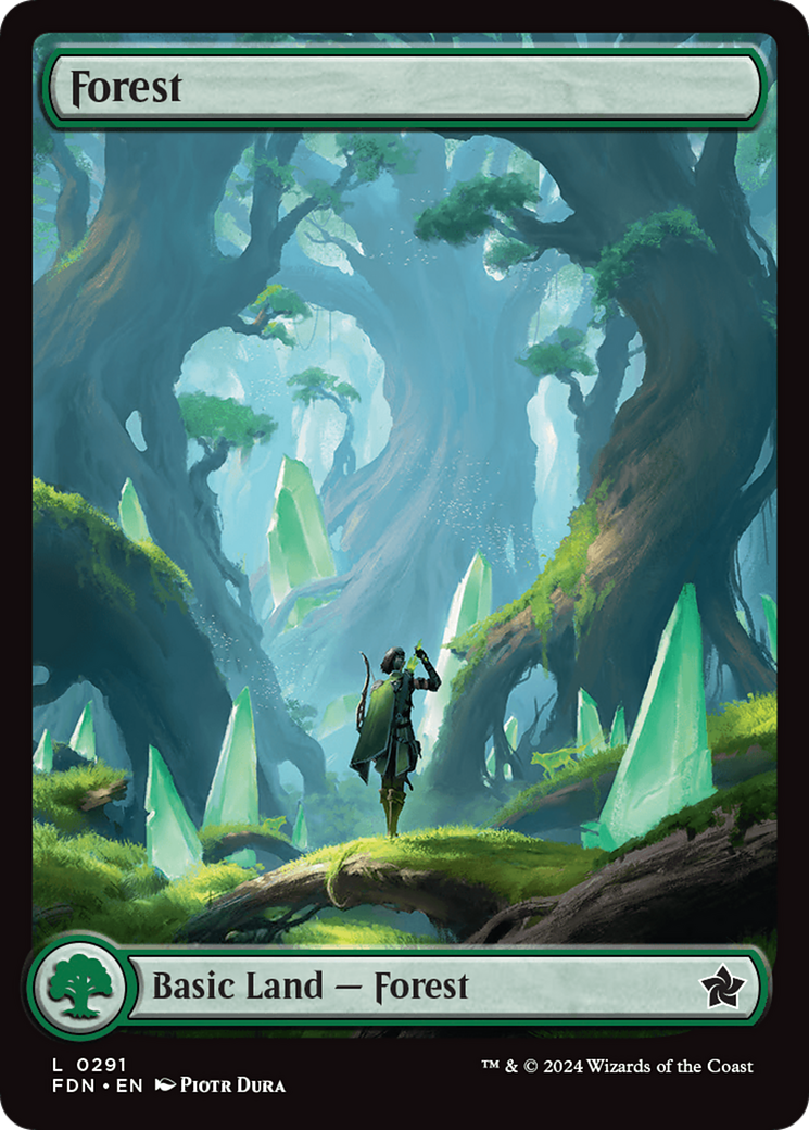 Forest (0291) [Foundations] MTG Single Magic: The Gathering | Red Claw Gaming