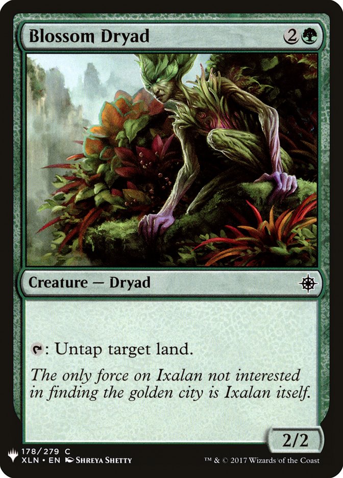 Blossom Dryad [Mystery Booster] MTG Single Magic: The Gathering    | Red Claw Gaming