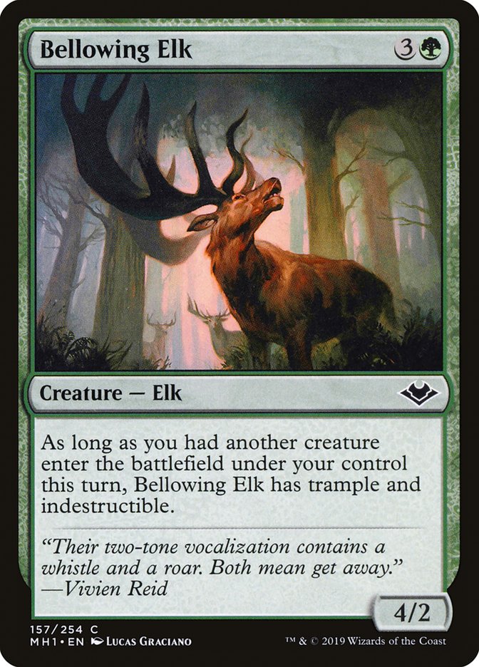 Bellowing Elk [Modern Horizons] | Red Claw Gaming