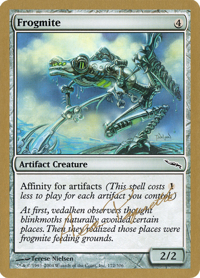 Frogmite (Aeo Paquette) [World Championship Decks 2004] MTG Single Magic: The Gathering    | Red Claw Gaming