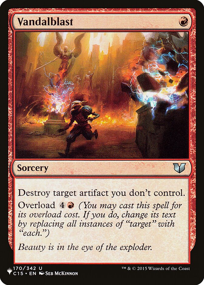 Vandalblast [Secret Lair: Heads I Win, Tails You Lose] MTG Single Magic: The Gathering    | Red Claw Gaming