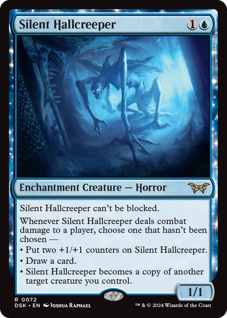 Silent Hallcreeper [Duskmourn: House of Horror] MTG Single Magic: The Gathering    | Red Claw Gaming