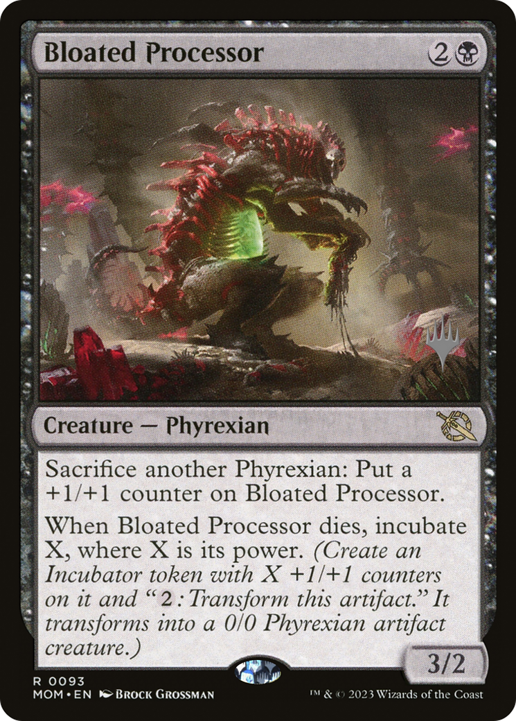 Bloated Processor (Promo Pack) [March of the Machine Promos] MTG Single Magic: The Gathering    | Red Claw Gaming