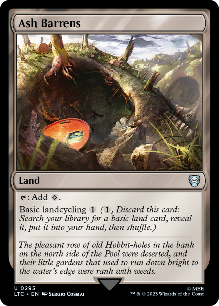 Ash Barrens [The Lord of the Rings: Tales of Middle-Earth Commander] MTG Single Magic: The Gathering | Red Claw Gaming