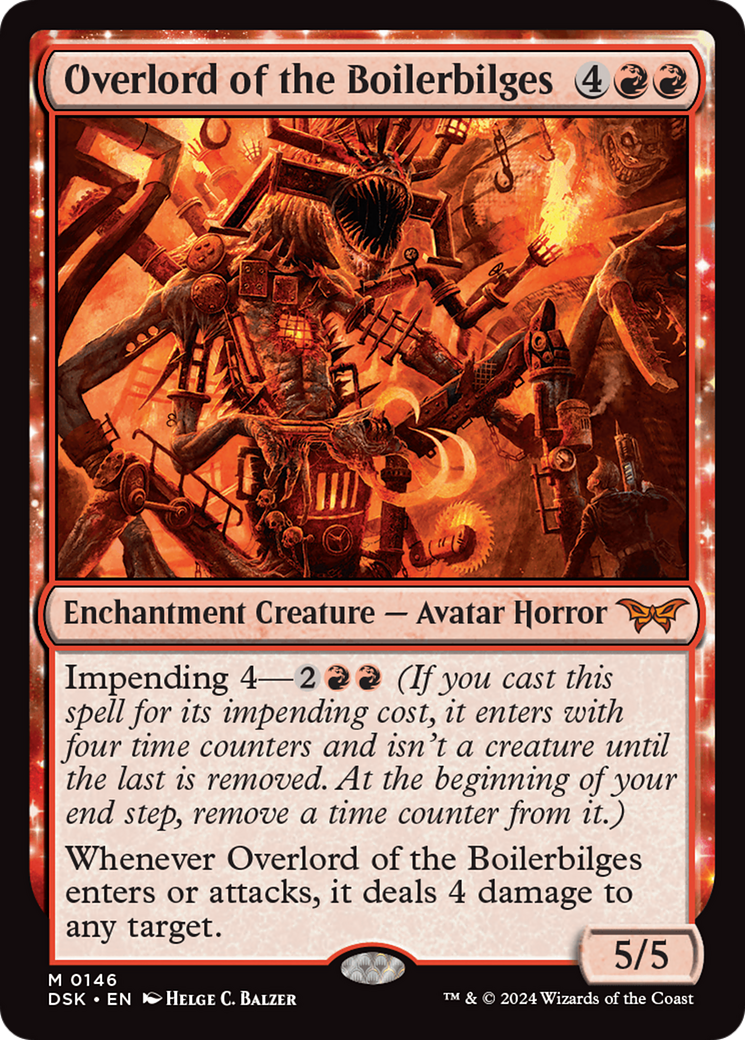 Overlord of the Boilerbilges [Duskmourn: House of Horror] MTG Single Magic: The Gathering    | Red Claw Gaming