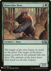 Runeclaw Bear [Mystery Booster] MTG Single Magic: The Gathering    | Red Claw Gaming