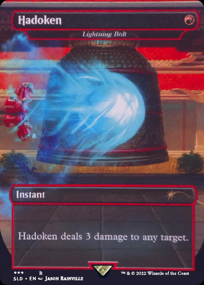 Lightning Bolt - Hadoken [Secret Lair Drop Series] MTG Single Magic: The Gathering | Red Claw Gaming