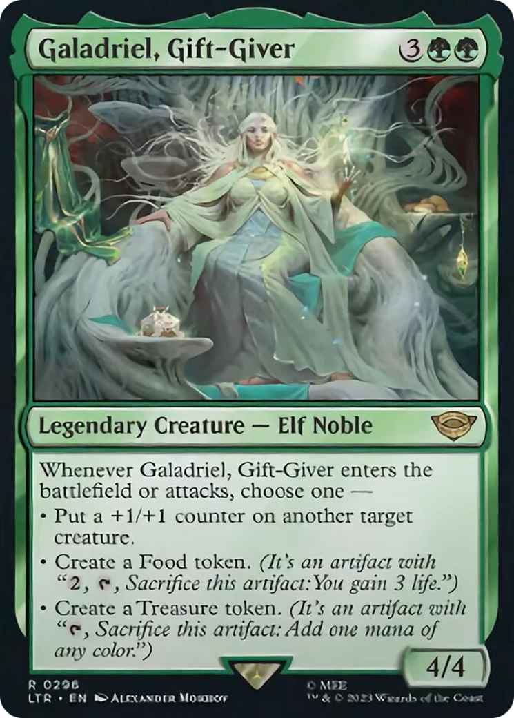 Galadriel, Gift-Giver [The Lord of the Rings: Tales of Middle-Earth] MTG Single Magic: The Gathering    | Red Claw Gaming