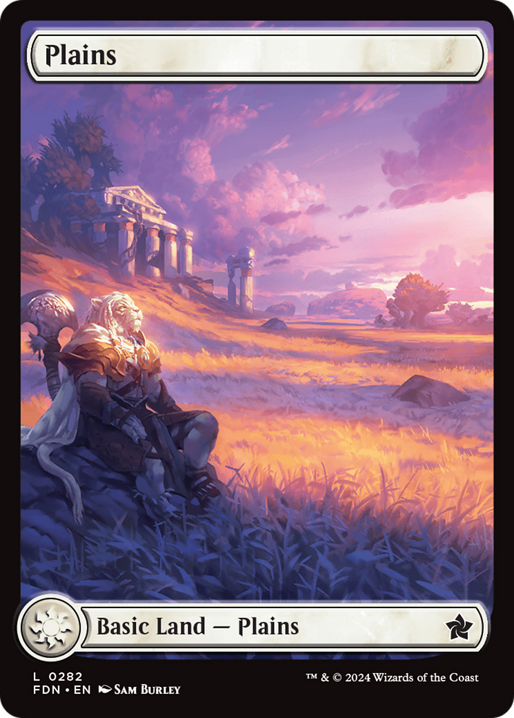 Plains (0282) [Foundations] MTG Single Magic: The Gathering | Red Claw Gaming