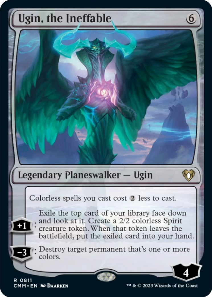 Ugin, the Ineffable [Commander Masters] MTG Single Magic: The Gathering    | Red Claw Gaming