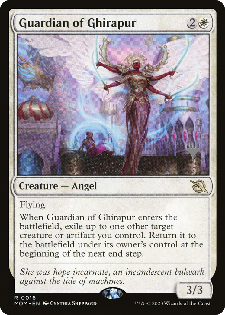 Guardian of Ghirapur (Promo Pack) [March of the Machine Promos] MTG Single Magic: The Gathering    | Red Claw Gaming