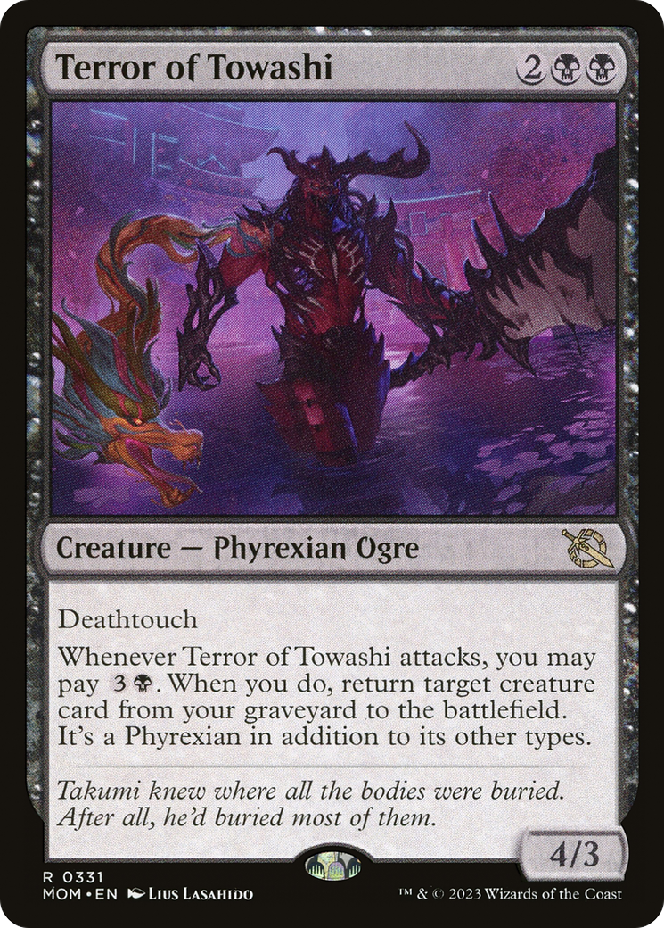 Terror of Towashi [March of the Machine] MTG Single Magic: The Gathering    | Red Claw Gaming